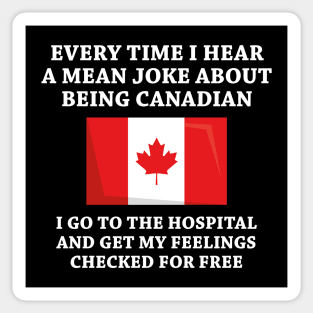 Canadian Joke Sticker